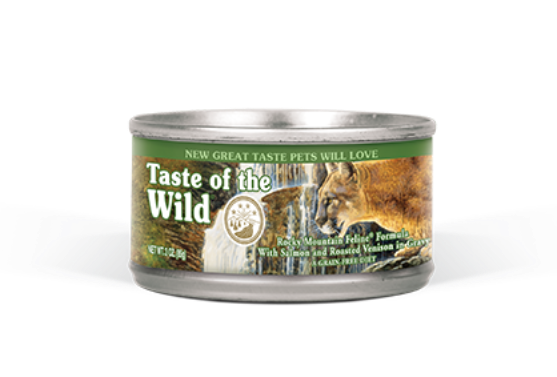 Picture of Taste of the wild Salmon and Roasted Venison in Gravy 158gr (12/Pack)