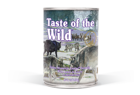 Picture of Taste of the wild® Sierra Mountain Canine Formula 374g (12/pack)