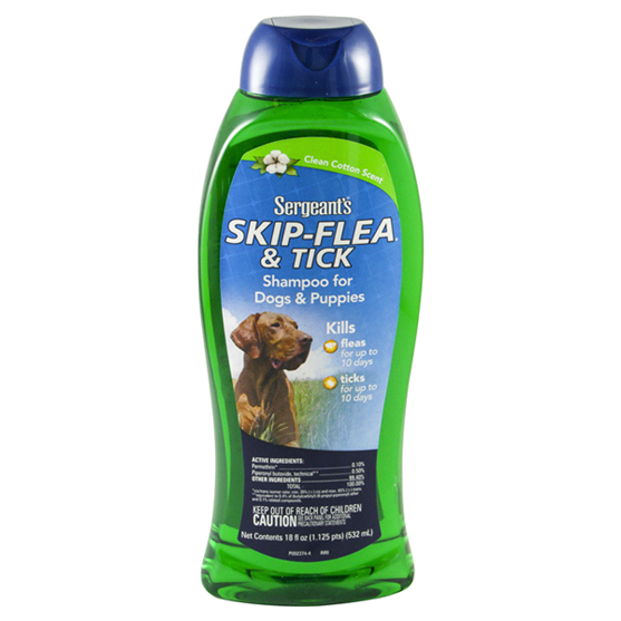 tick killing shampoo