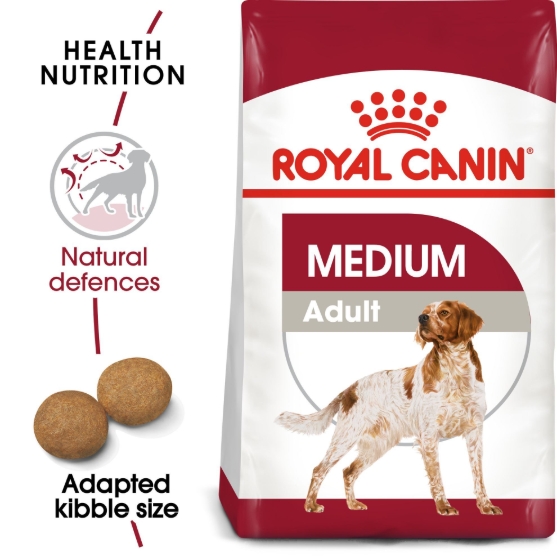Picture of Royal Canin Medium Adult Dry Dog Food - 4 kg