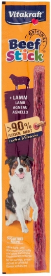Picture of Vitakraft Dog Beef Stick Original with Lamb   (6-pack)
