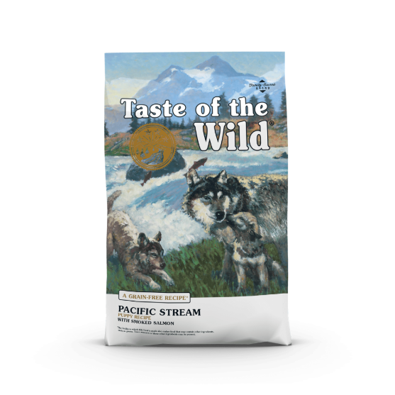 Picture of Taste of the Wild Pacific Stream Puppy Recipe Grain-Free Dry Dog Food – 2 kg