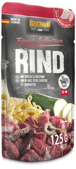 Picture of Belcando® Beef with spaetzle & courgettes  125g (12/pack)