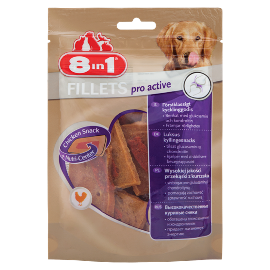 Picture of 8in1 Delights Fillets pro active 80g