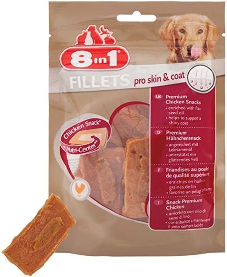 Picture of 8in1 Delights Fillets pro skin&Coat 80g