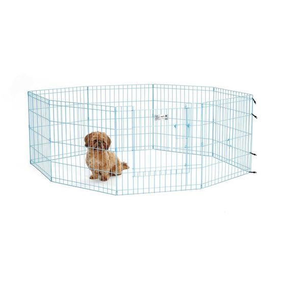 24 split door exercise pen