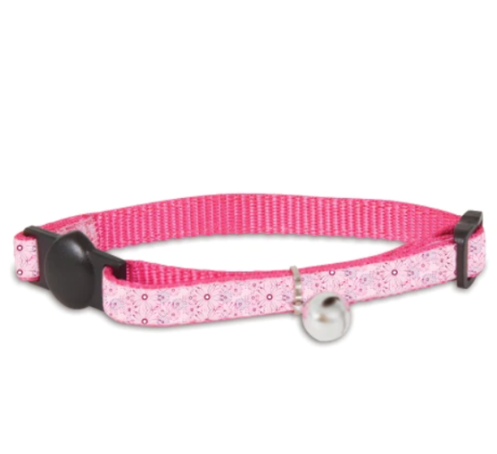 Picture of Aspen Pet®  Adjustable Ribbon Overlay Cat Collar