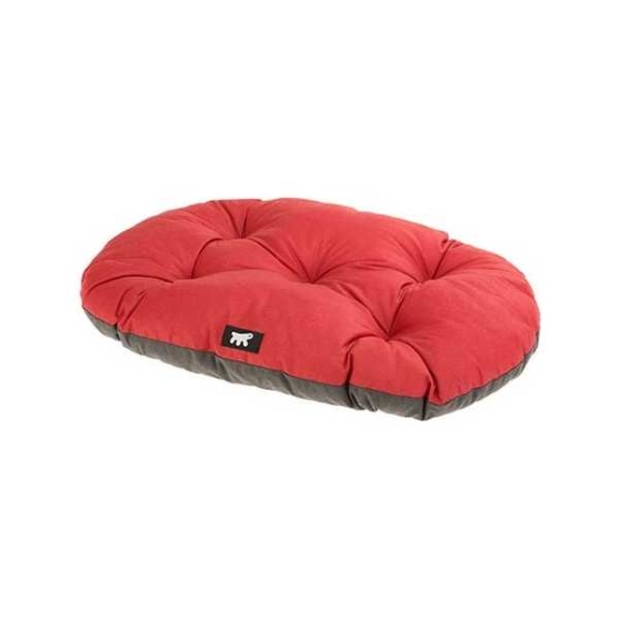 Picture of Ferplast Relax 55/4 Oval Cotton Cushion for Dogs and Cats – Red