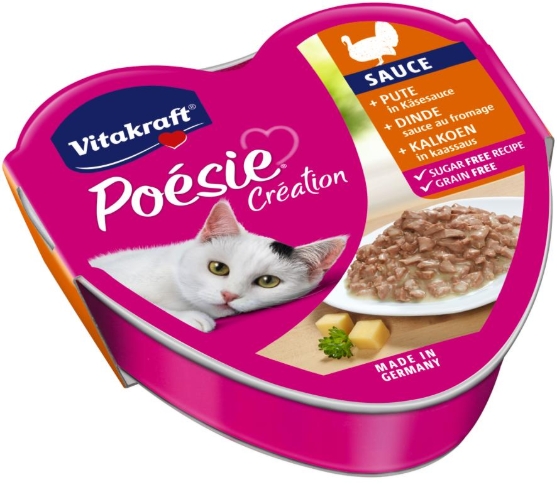 Picture of Vitakraft Poésie Dél.,Junior Turkey,Sauce 85G (12/pack)