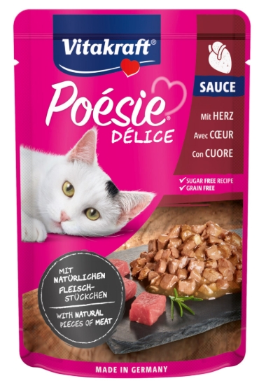 Picture of Vitakraft Poésie Deli Heart in Sauce (12/pack)