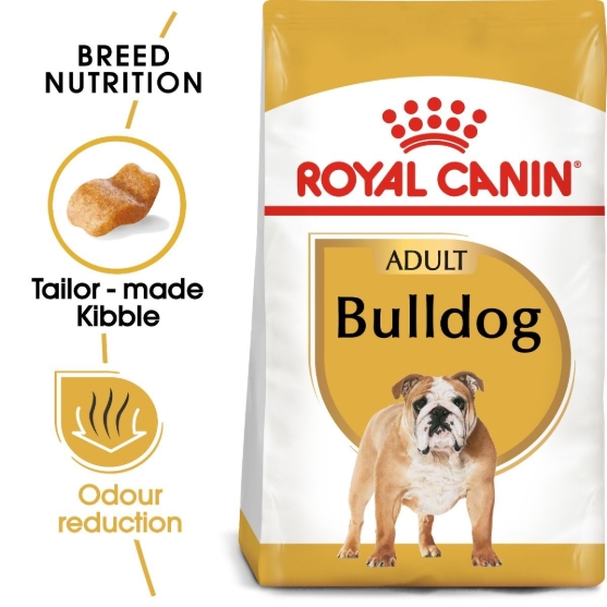 Picture of Royal Canin Breed Health Nutrition Bulldog Adult Dry Dog Food – 12 KG