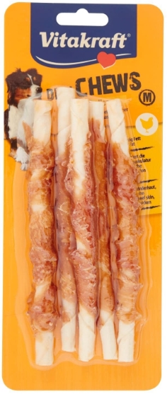 Picture of Vitakraft Chew Sticks Chicken  (M) 2pcs