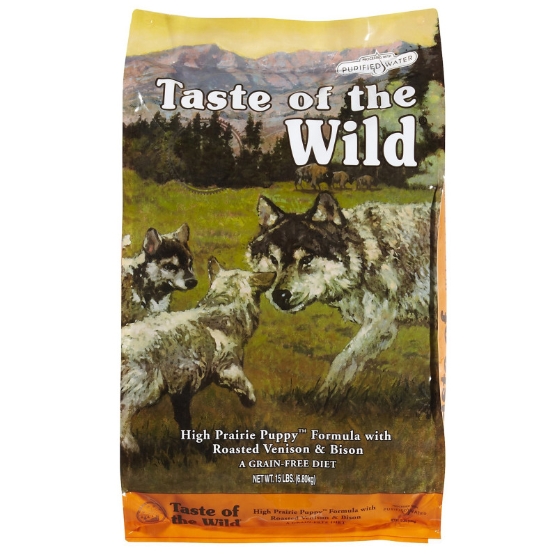 Picture of Taste of the Wild High Prairie Puppy Formula Grain-Free Dry Dog Food 12kg