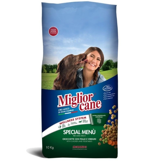 Picture of Morando Miglior Cane With Chicken & Vegetables 10kg