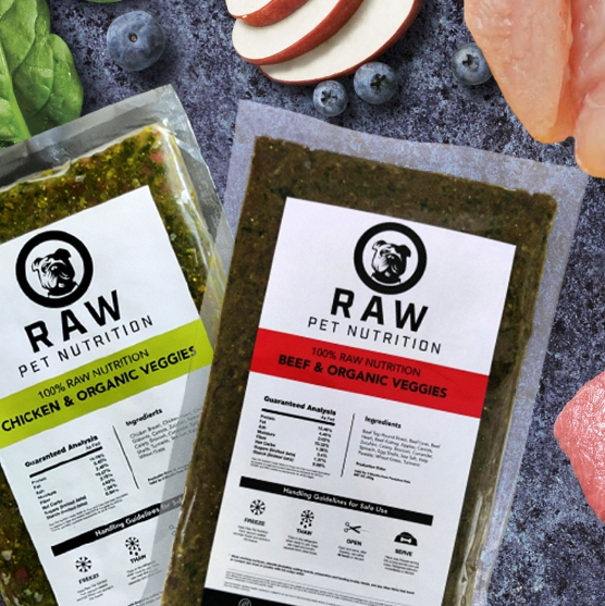Picture of RAW Chicken & Organic Veggies 250grams  (6/Pack) 