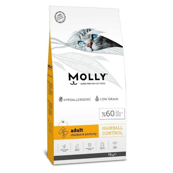Picture of Molly Chicken & Anchovy Cat Food 2kg