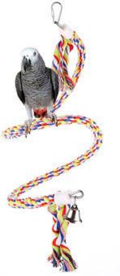 94 Inch Long Parrot Bungees Rope Toys