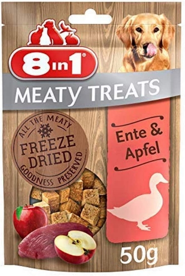 Picture of 8in1 Meaty Treats Duck/Apple 50g  