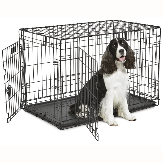 PetsJo. Midwest Contour® Dog Crate 24inch Double Door