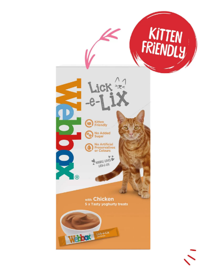 Picture of Webbox Lick-e-Lix Chicken 75g (5/pack) -