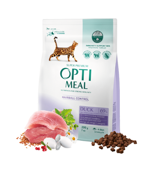 Picture of Optimal hairball control Duck 4kg