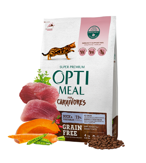 Picture of Optimal Grain free Duck & Veggies 4kg
