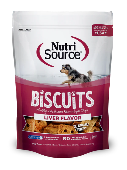 Picture of Nutri Source Liver Flavor Biscuit 397g 