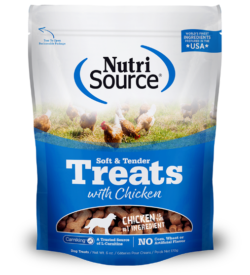 Picture of Nutri Source Soft & Tender Chicken Treats 170g 