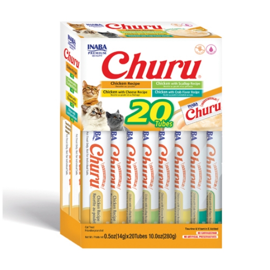 Picture of Inaba Churu Chicken Variety Box 20pcs 