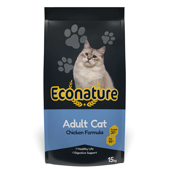 Picture of Econature Adult Cat Chicken 15KG