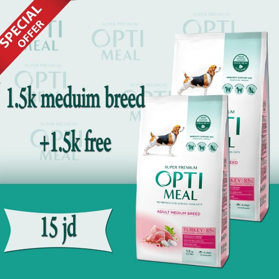 Picture of Optimal Adult Medium Turkey 1.5kg (Buy One Get One FREE)