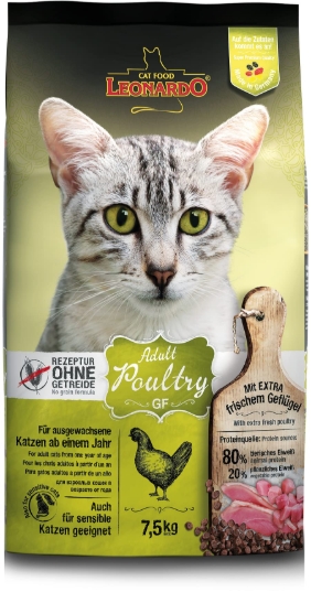 Picture of LEONARDO Adult Poultry  Grain-Free  Dry   - 7.5kg