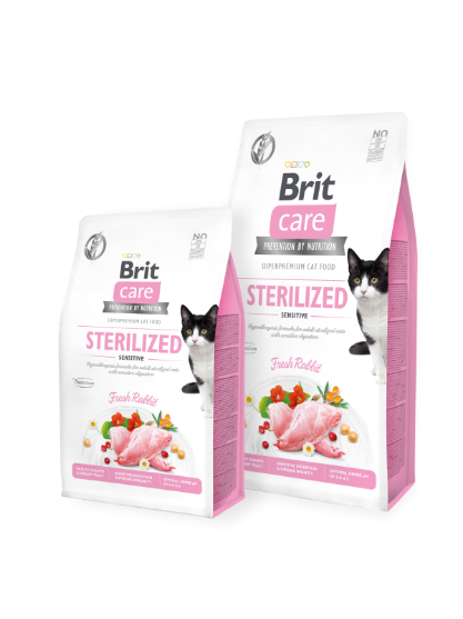 Picture of Brit Care Cat Grain-Free STERILIZED SENSITIVE 2kg