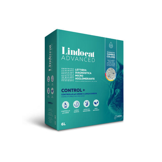 Picture of Lindocat Advanced  Control + Micro-clumping diagnostic litter 6 Litter