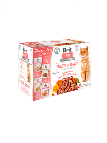 Picture of Brit Multipack Fillets in Gravy 85g (12/pack) 