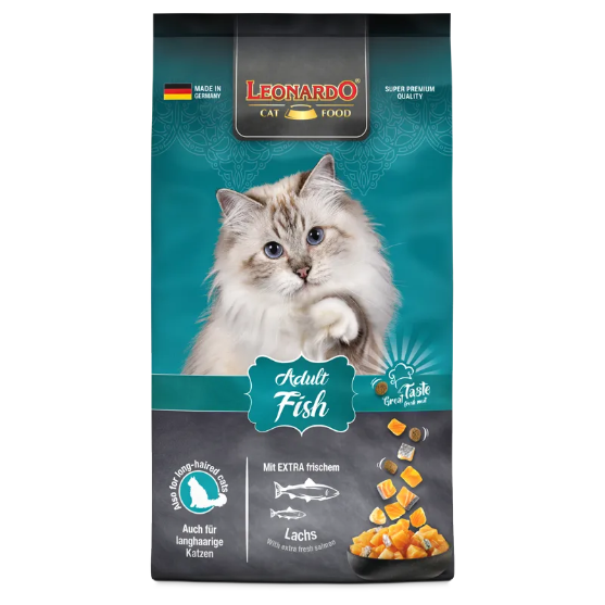 Picture of Leonardo Adult Fish Dry Cat Food  1.8kg