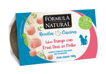 Picture of Natural Formula Homemade Recipes Adult Cats Chicken with Fine Herbs in Sauce 100g (12/pack) 