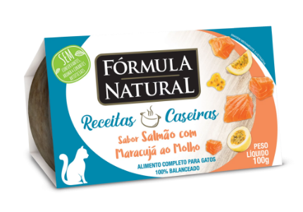Picture of Natural Formula Homemade Recipes Adult Cats Salmon with Passion Fruit Sauce 100g (12/pack) 