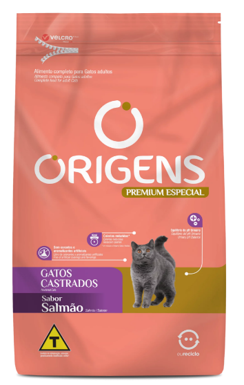 Picture of Origens Premium Especial Neutered Cats Salmon flavor 10.1kg  