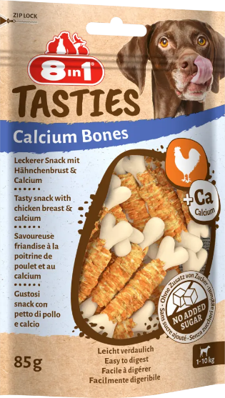 Picture of 8in1 Tasty Calcium Bones 85g 
