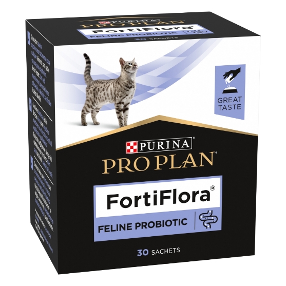 Picture of Pro Plan FortiFlora, Cat Probiotic Supplement 30x1g 