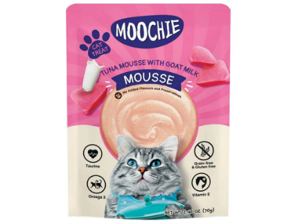 Picture of Mouchie mousse tuna and powdered goat milk  70g(12/pack)