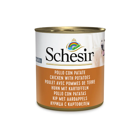 Picture of Schesir Chicken With Potatoes in jelly Can 285g (6/pack)