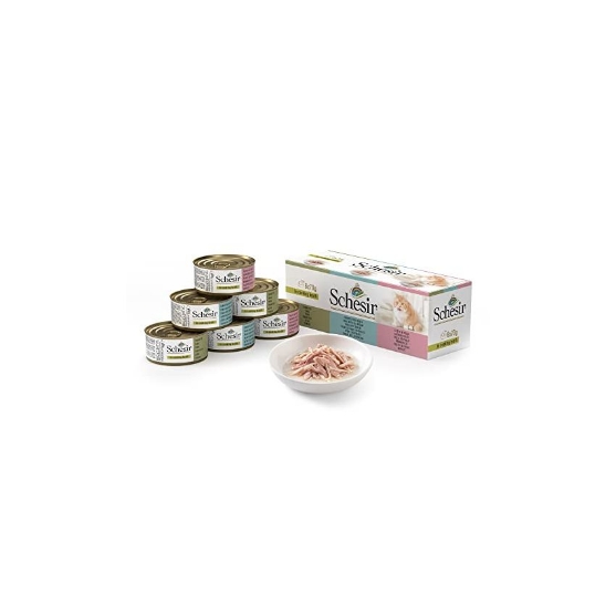 Picture of Schesir Multipack in Broth Cat Food 70g (6/pack)
