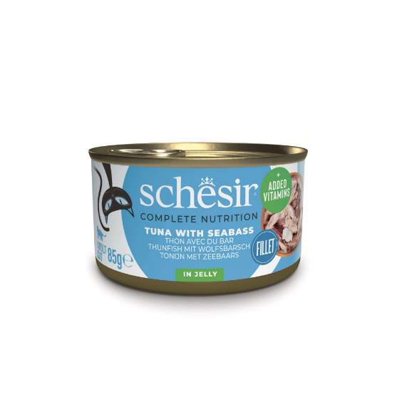 Picture of Schesir Tuna with seabass in jelly 85g  
