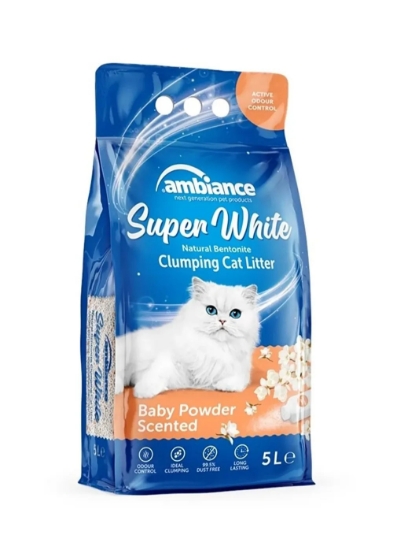 Picture of Ambiance Cat Litter Baby Powder 10L