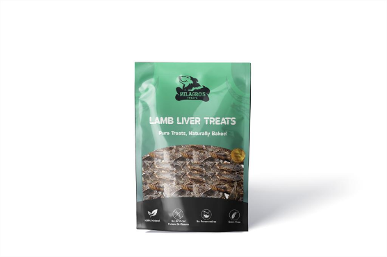 Picture of Milagro's® Lamb Liver Chips 80gr