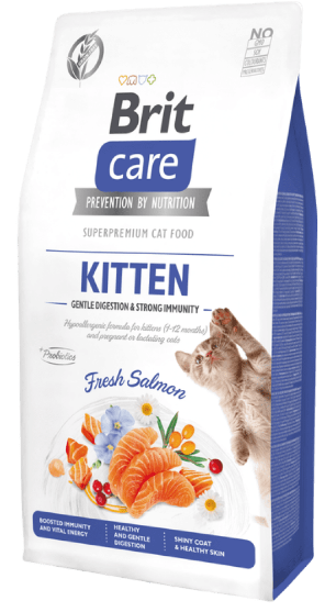 Picture of Brit Care Cat Grain-Free KITTEN GENTLE DIGESTION AND STRONG IMMUNITY 2kg