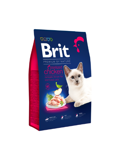 Picture of Brit Premium by Nature Cat Sterilized Chicken 1.5kg