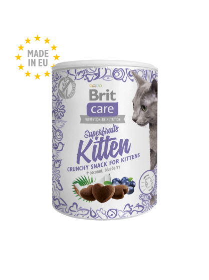 Picture of Brit Care Cat Snack Superfruits Kitten 100g (3/pack)